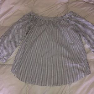 Women’s 3/4 sleeve wide neck shirt